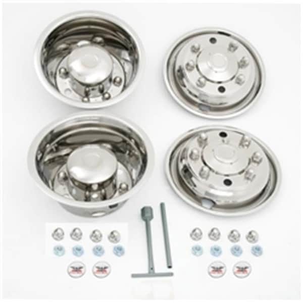 Phoenix Usa Phoenix USA PHONH8495 19.5 in. 8 Lug 4 Hand Hole Accuride HP Dual Wheel Simulator 22 mm Dotliner Set PHONH8495 - main